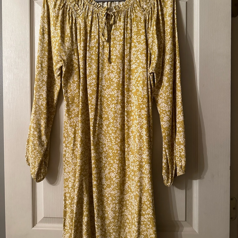 Naif yellow gold dress XL